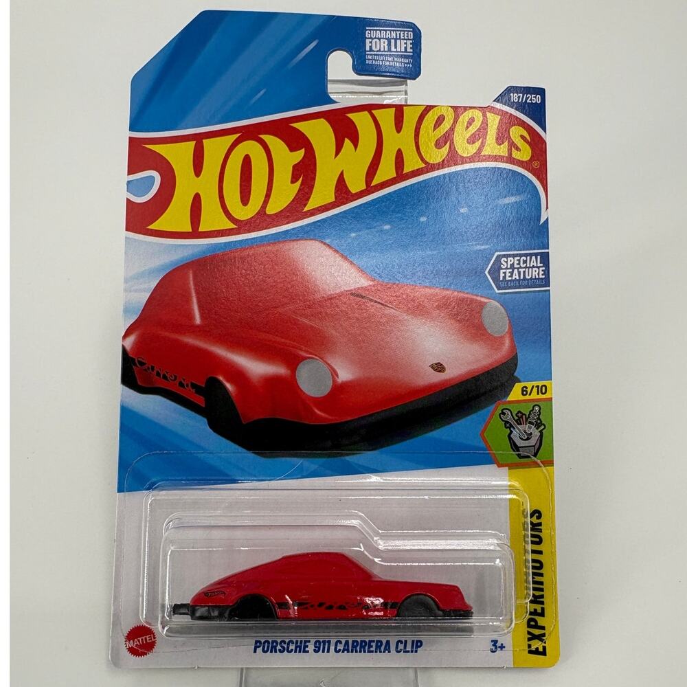 Hot Wheels Porsche 911 Carrera Clip 187/250